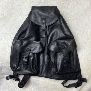 Beau Dessin Genuine Leather Backpack